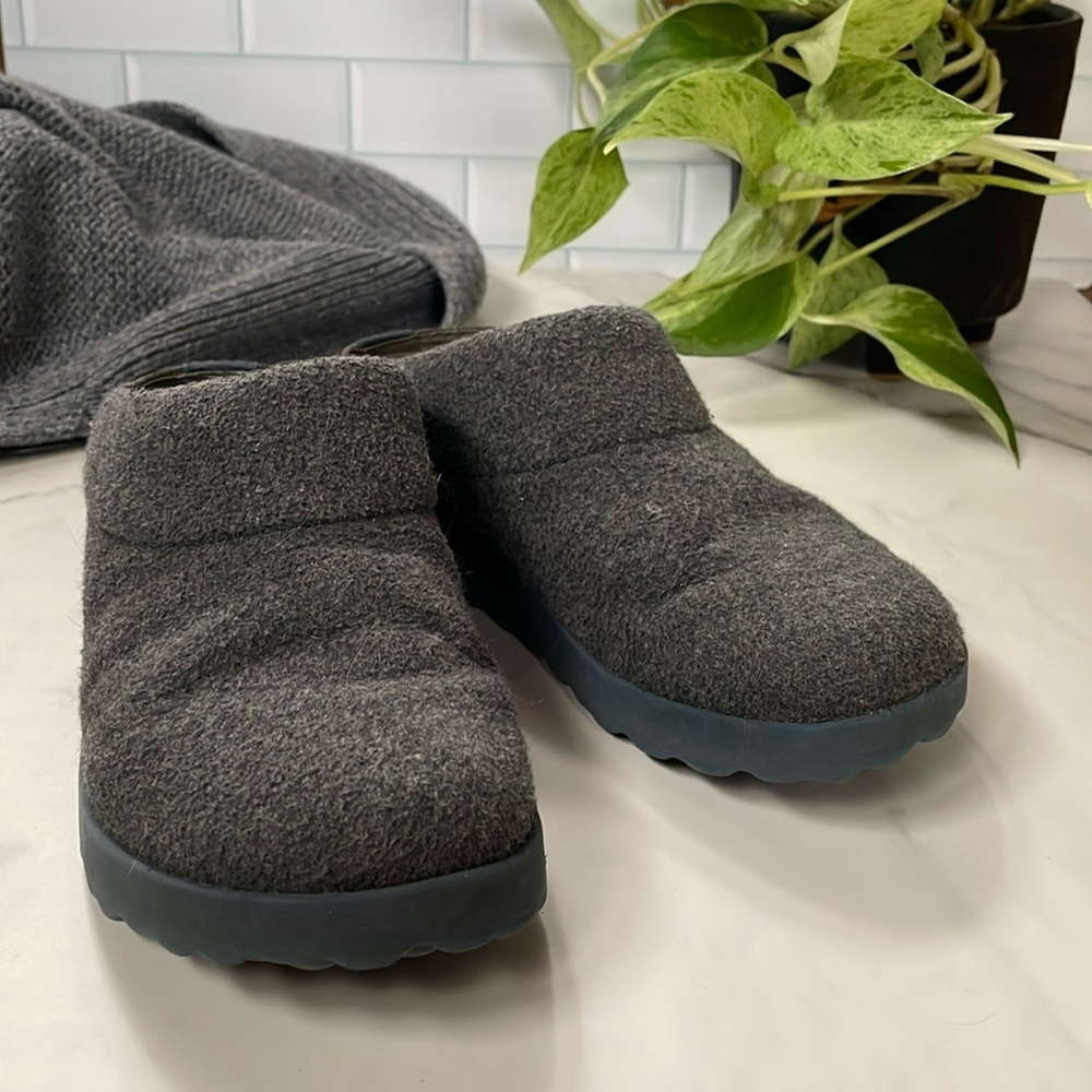 Dansko - Gray - Wool - Comfort Clogs - Women’s Shoe - Size 37 - All Day - Winter
